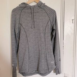 Grey Running Room Workout Hoody